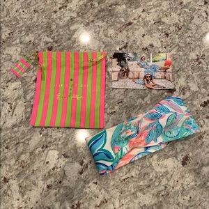 NWT Lilly Pulitzer x Lele Sadoughi Knotted Hair Wrap HTF!!
